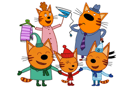 raskraski tri kota raspechatat besplatno na listah formata a4