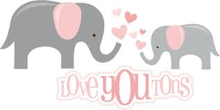 Download Download Love You Tons Svg Files For Scrapbooking Elephant Svg Elephant Svg File Free Png Image With No Background Pngkey Com