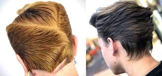Chris' hair is a little on the short side, but basically, just so that you know, take diagonal sections behind the ear and work everything into a v shape, coming towards the nape. 15 Best Ducktail Hairstyles For Men Men S Ducktail Haircuts 2020 Men S Style