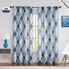 5 out of 5 customer rating. Amazon Co Uk Blue Curtains For Living Room