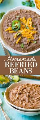Homemade Refried Beans House Of Yumm