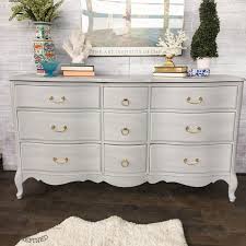 Grey French Provincial Dresser Annie Sloan Paris Grey Furniture Furniture Makeover French Provincial Furniture