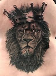 Lion And Crown Cover Up By Lou Bragg Lion Tattoo Mens Lion Tattoo Lion Hand Tattoo