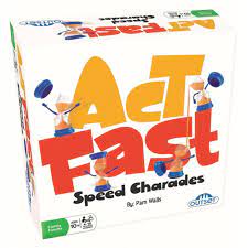 Amazon.com: Act Fast - Speed Charades - Great for Family Game Night - for  Ages 10 and up by Outset : Toys & Games