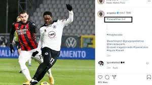 Social rating of predictions and free betting simulator. Babak Pertama Spezia Vs Ac Milan 0 0 Via Live Streaming Spezia Dianggap Menakutkan Rosonerri Warta Kota