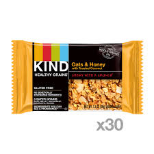 Check spelling or type a new query. Kind Healthy Grain Bars Oats Honey With Toasted Coconut Gluten Free Granola Bars 5 Ct 6 Pack Walmart Com Walmart Com