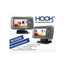 Lowrance hook2 4x gps fishfinder. Lowrance 000 14014 001 Hook2 4x 4in Gps Fishfinder With Track Plotter Bullet Skimmer Transducer