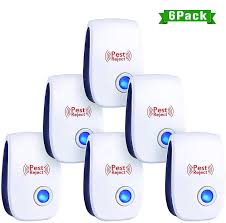 How to use ultrasonic pest repeller. Ultrasonic Pest Repeller 6 Pack 2020 Upgraded Electronic Pest Repellent Plug In Indoor Pest Repellent For Mosquito Insects Cockroaches Mouse Rats Bug Spider Ant Human Pet Safe Walmart Com Walmart Com