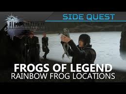 Final Fantasy Xv Latest Hacks News Update Final Fantasy 15 Tricks Tips The Frogs Of Legend Side Quest Rainbow Frog Location Games Gamenguide Ive searched the entire blue ring and its gone from day to night and back to day again. final fantasy xv latest hacks news