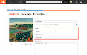 Adding A Genre And Tags When Uploading A Track Soundcloud