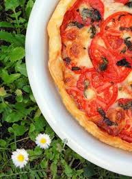 Tarte A La Tomate Basilic Mozzarella Recette Ptitchef Recette Tarte Tomate Tarte Tomate Mozzarella Tarte