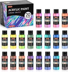 Color Change Acrylic Paint Set Of 20