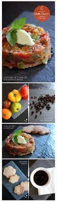 tartare de tomate et glace au basilic recette tartare de tomate recettes de cuisine