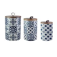 Pfaltzgraff has a variety of kitchen canisters sets including glass canisters, coffee canisters and more kitchen storage solutions! Medallions 3 Piece Kitchen Canister Set Reviews Birch Lane