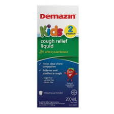 Demazin Kids Cough Relief Liquid 2 Years 200ml