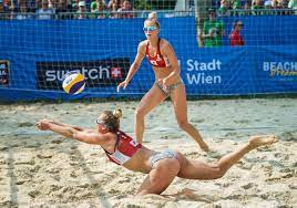 Ausgezeichnetes wetter bei den wiener lms 2016 im beachvolley club wien/alte donau. Beachvolleyball Major In Wien Nur Ein Schritt An Der Grossen Sensation Vorbei Deutschlandsberg