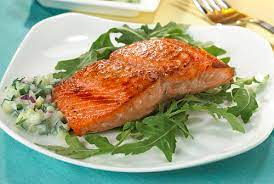 Honey Spice Rubbed Salmon Davita