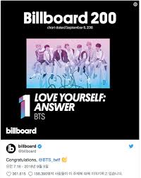 billboard tweets congratulations message to bts on their 2nd