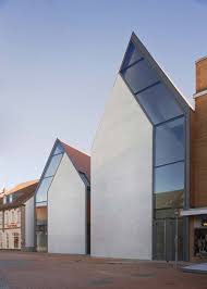 Volksbank Gifhorn By Stephan Braunfels Architekten Roof Architecture Architecture Exterior Architecture