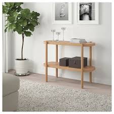 Listerby Console Table White Stained Oak 36 1 4x15x28 Ikea Ikea Console Table Oak Console Table Console Table
