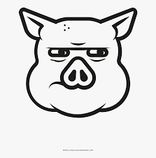 This coloring book page of people coloring coloring books. Suspicious Pig Coloring Page Derpy Coloring Pages Hd Png Download Kindpng