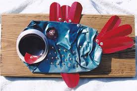 Pop Can Fish Great For A Craft Day With Kids Soda Can Crafts Pop Can Art Pop Can Crafts