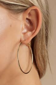 43mm hoop earrings gold hoop earrings dainty hoop earrings minimalist gold hoops silver hoop earrings medium sized hoops christmas gift. Hoop Me In Medium Sized Hoops In Gold 13 Tobi Nl