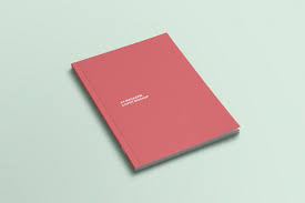 A4 Magazine Cover Mockup In 2020 Diary Cover Design Magazine Cover Mockup