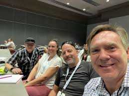 Enjoying the evening watching Christopher Cross, Men At Work and Toto!