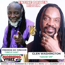 Riddim Wars 🔥 Engine 54 Riddim 🎵 Freddie Mc Gregor- Uncle Sam 🆚 🎵 Glen  Washington -Movin' On Tune gani ndio kali? Sheila Kwamboka KevMatara  Soundsofriley #KwamboxandKev