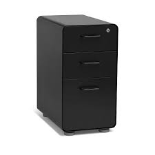 Check spelling or type a new query. Poppin Stow Slim 3 Drawer File Cabinet Black Staples Ca