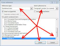 On the next line, include a descriptive title, also bold and centered. Word Assigning Automated Cross References Cybertext Newsletter