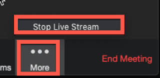 Facebook and youtube automatically make stream videos available after streams end. Live Streaming Meetings Or Webinars On Youtube Zoom Help Center