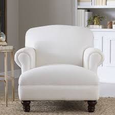 Murphy 21 Armchair Body Fabric Empire Dove Leg Color White White Living Room Chairs Affordable Chair Living Room Chairs