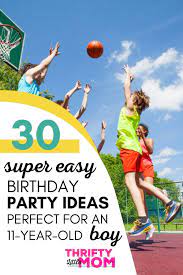 11 Year Old Boy Birthday Party Ideas Boy Birthday Parties 11 Year Old Boy Boys Birthday Party Favors