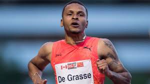 He won the silver medal in the 200 m and bronze medals in both the 100 m and 4×100 m relay at the 20. Canada S Andre De Grasse Second In 200m At Grenada Invitational Sportsnet Ca