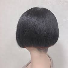 刈り上げ女子etc おしゃれまとめの人気アイデア pinterest 1onewonder ボブ ヘア 前下がり