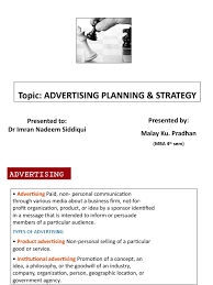 Organisations reporting their core mission as 'profit first' were mostly eliminated. Advertising Planning Strategy Pptx Advertising Marketing