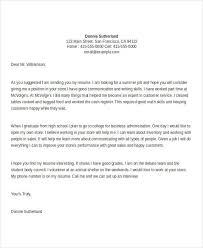 Student Job Application Letters 8 Free Word Pdf Format Download Free Premium Templates