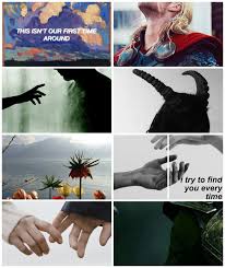 1 (web comic) illustration by: Because To Call It Regret Would Break Our Hearts Marvel Moodboard Thorki Reincarnation Based