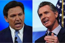 I'll bring my hair gel': Newsom challenges Florida Gov. Ron DeSantis to debate