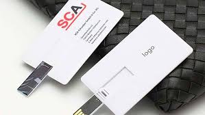 The thumb drive credit card slips easily into a pocket, or bag. Usb Business Cards Grow In Popularity