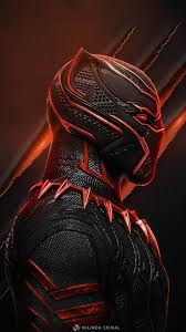 Pantera Negra Vermelha Black Panther Marvel Black Panther Art Panther Art
