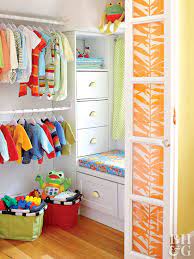 Kids create their own kind of clutter. Kid Friendly Closet Ideas Better Homes Gardens