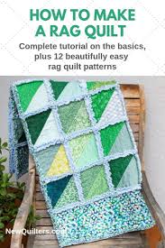 A Beginner S Guide To Rag Quilting Book Book Quilt Rag Quilt Tutorial Quilts