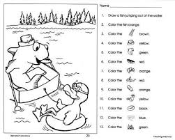 Following Directions Coloring Sheets 16 Awesome Pictures Of Following Directio Follow Directions Worksheet Following Directions Activities Following Directions