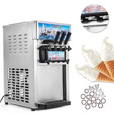 Ice cream will bring in new customers, increase your check size and spark repeat business. 3 Flavor Soft Ice Cream Machine Commercial Frozen Yogurt Cone Maker 1200w 720355304775 Ebay