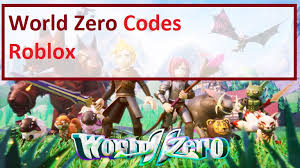 Hey friends welcome back if you are looking for wisteria codes list with most update working codes of this february year 2021 then be with us i will guide you everything along with list. World Zero Codes Wiki 2021 June 2021 Roblox Mrguider