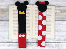 disney inspired felt bookmarks for reading fun