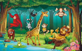 Hutan gambar animasi apk download gratis personalisasi. Beibehang Foto Kustom Wallpaper Mural Fantasi Hutan Hewan Gambar Kartun Kamar Anak Anak Kamar Dekoratif Lukisan 3d Wallpaper Wallpaper Aliexpress